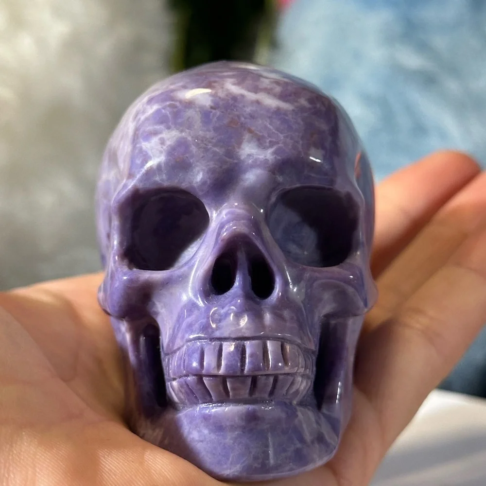 LavenderJade Skull- LJS01 - Picture 5 of 13